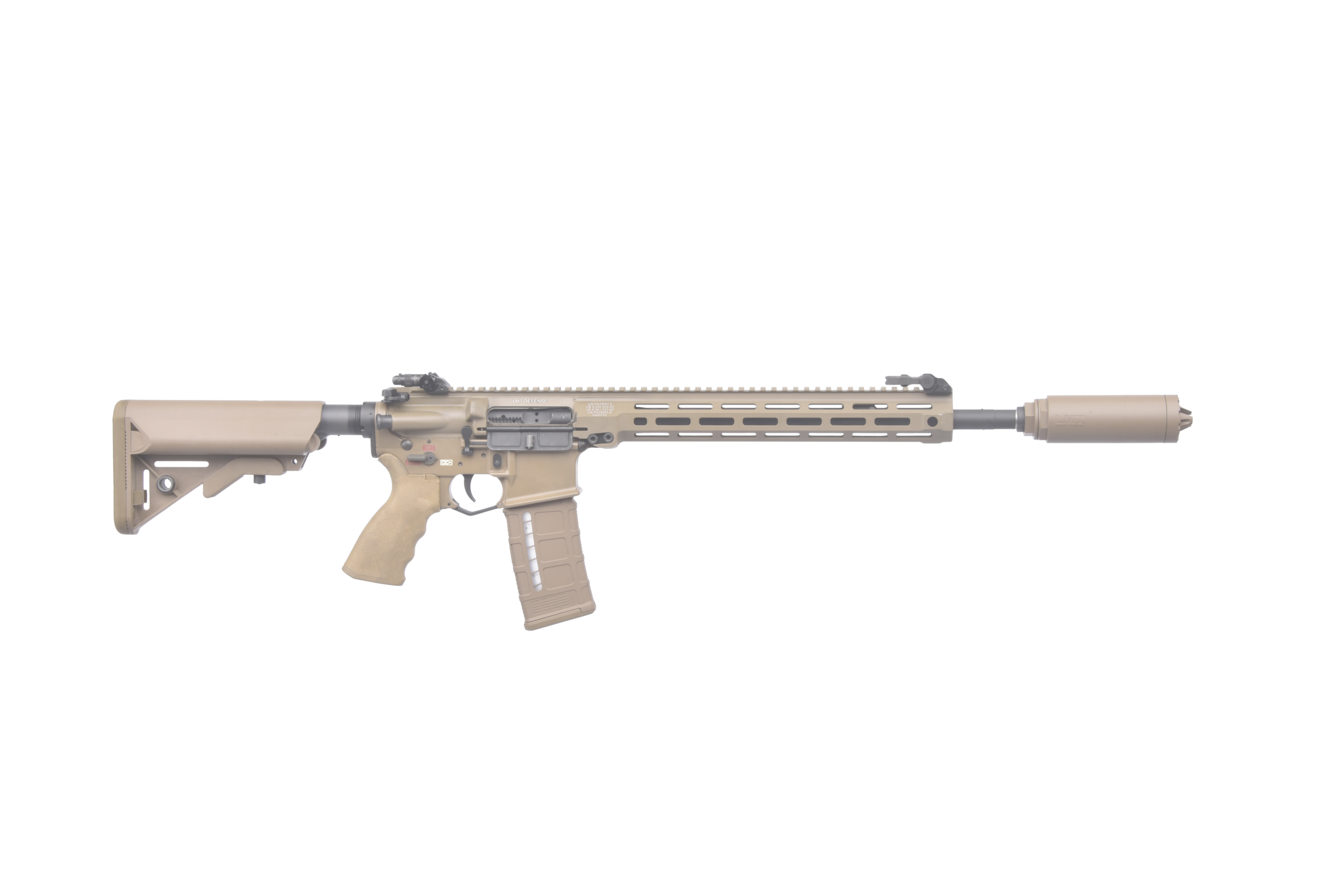 IONK 5.56 FDE Weapon Mounted