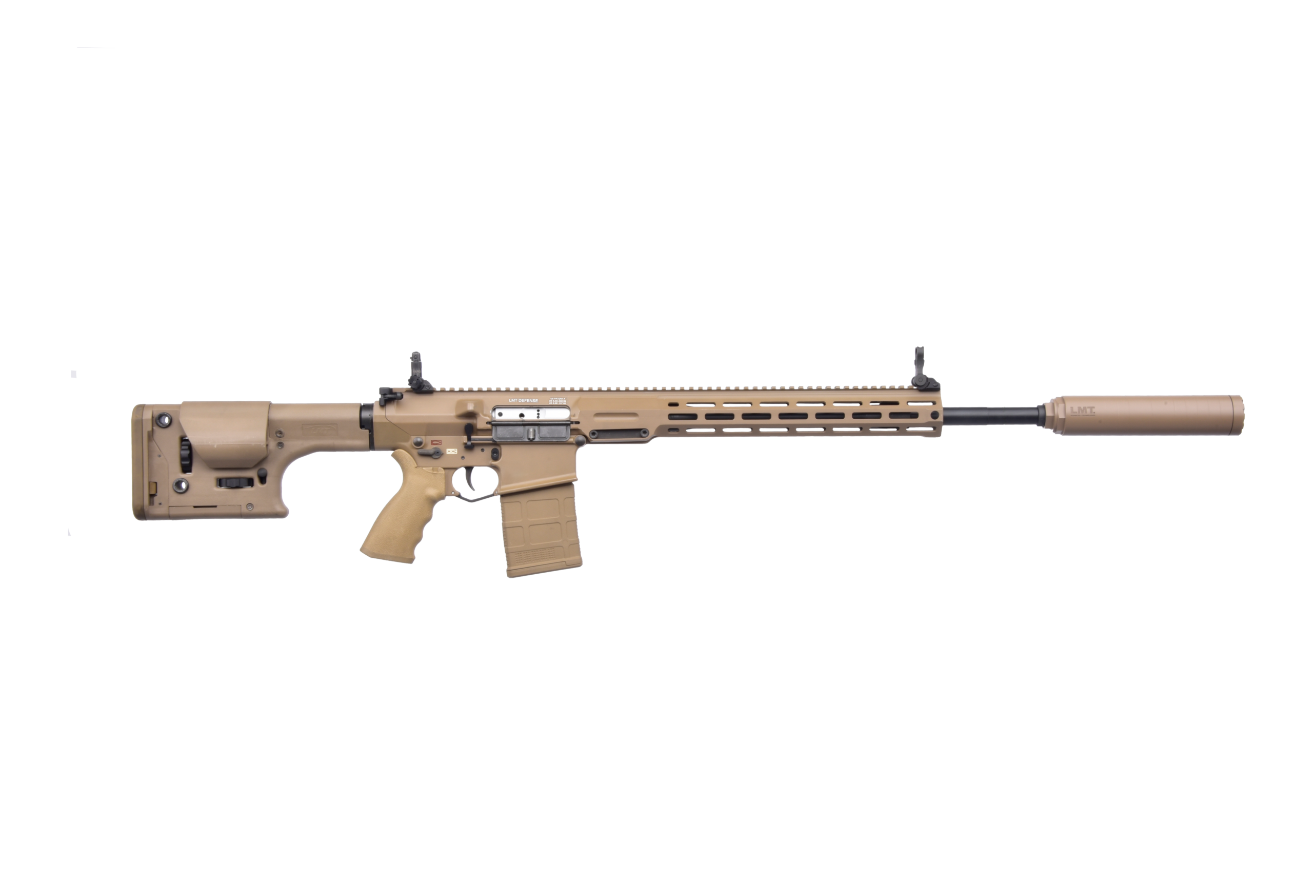 IONLT 7.62 FDE Weapon Mounted
