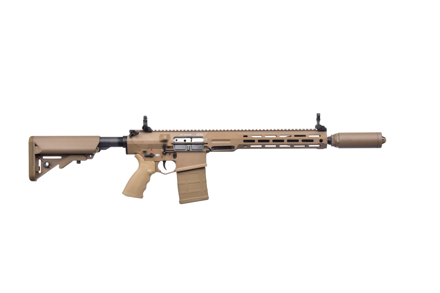 IONK 7.62 FDE - Weapon Mounted